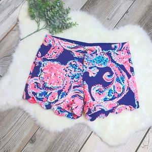 Lilly Pulitzer Buttercup For the Halibut Print Shorts